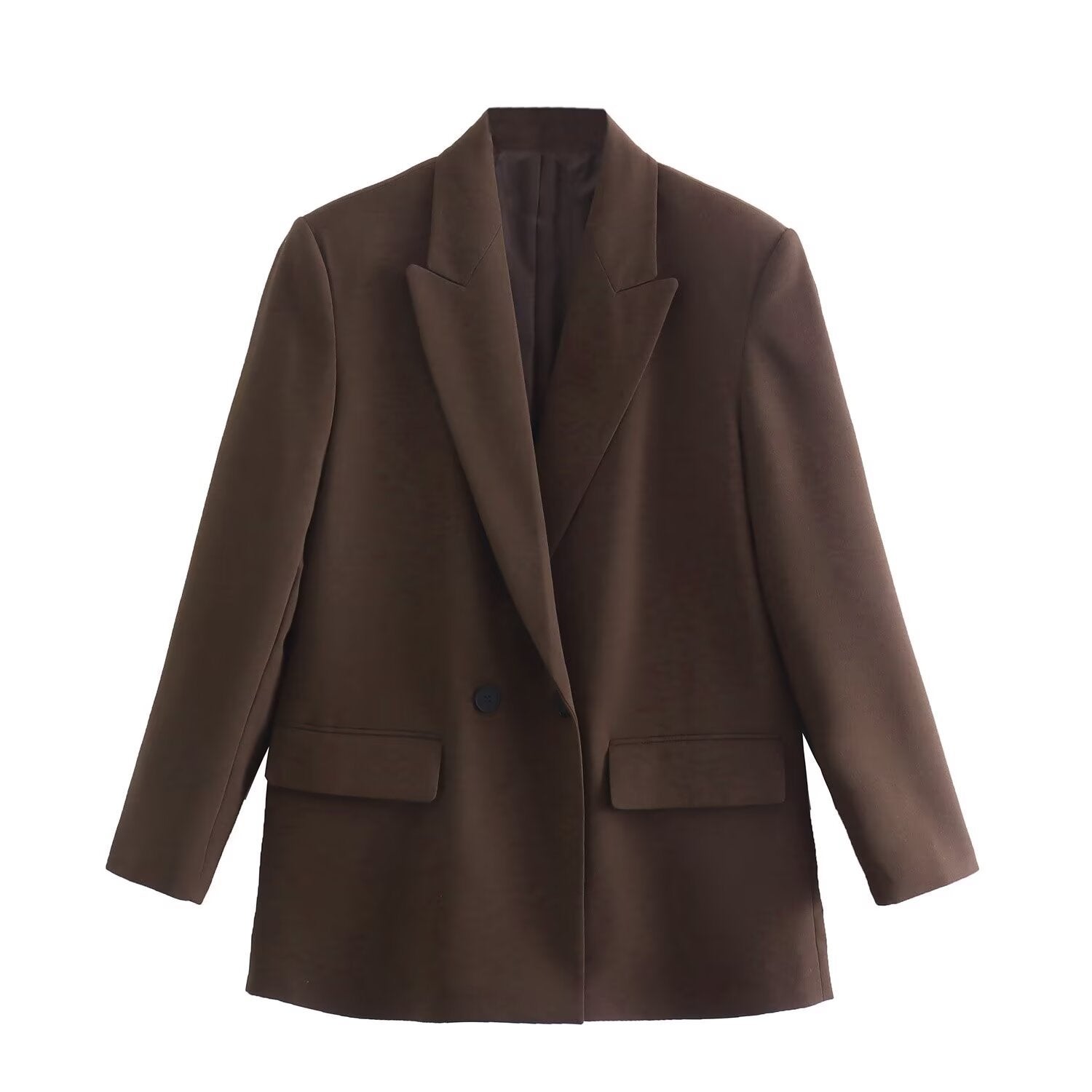 Womens Tailored Double Breasted Blazer