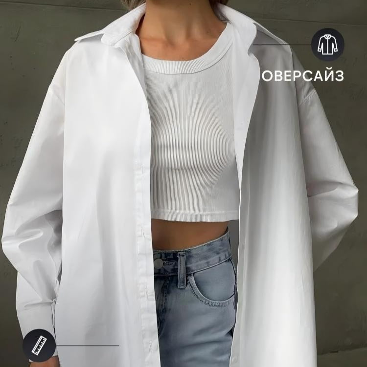 Womens Loose-fitting Plus-size Striped Shirt